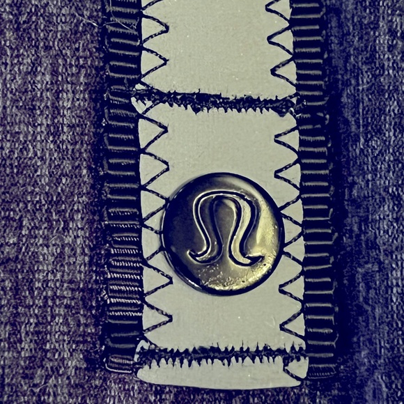 LULULEMON Rulu Scarf - Dark Heather Grey Snap Vinyasa Scarf - One Size EUC - Picture 15 of 16